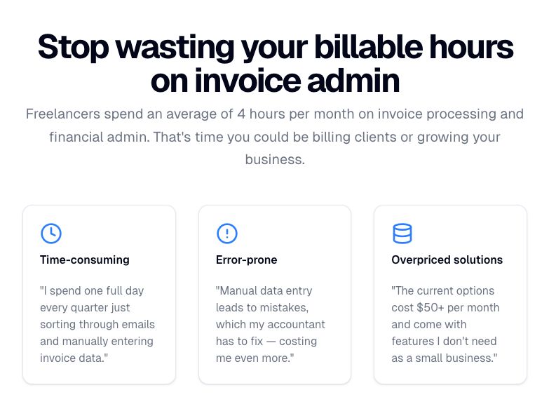 Stop wasting your billable hours on invoice admin