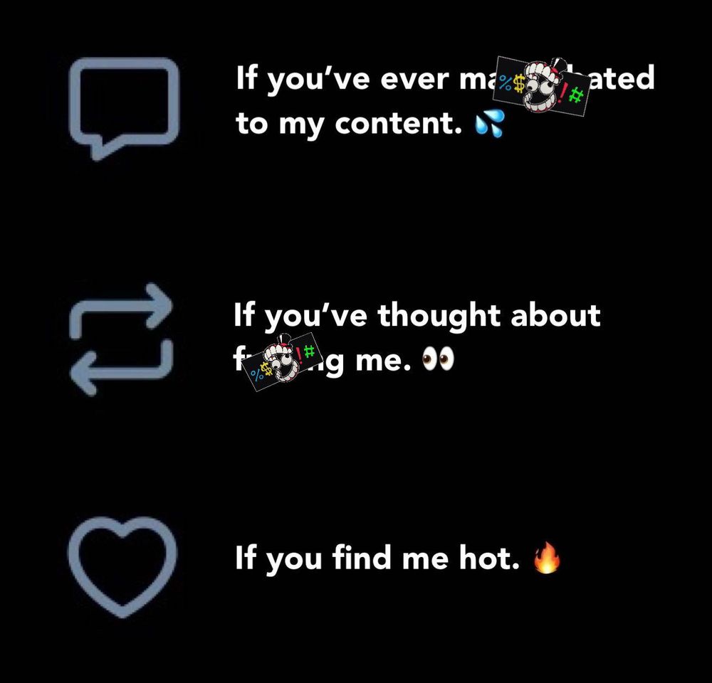 (Taken from Looker’s friend. Censored for in character interactions)