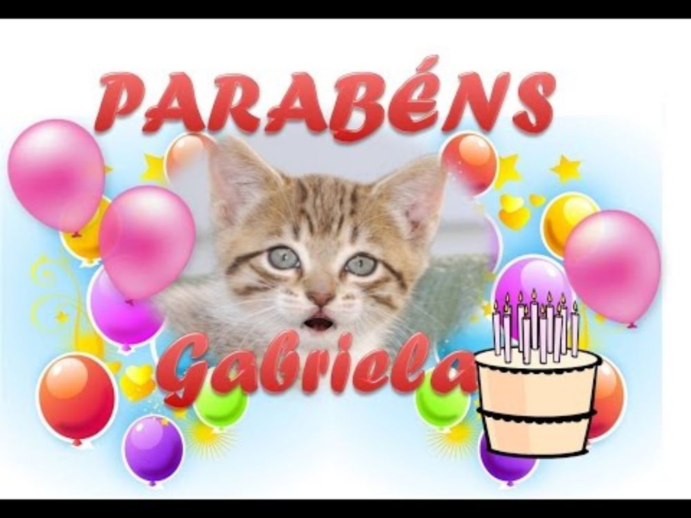 PARABENS GABRIELA!!