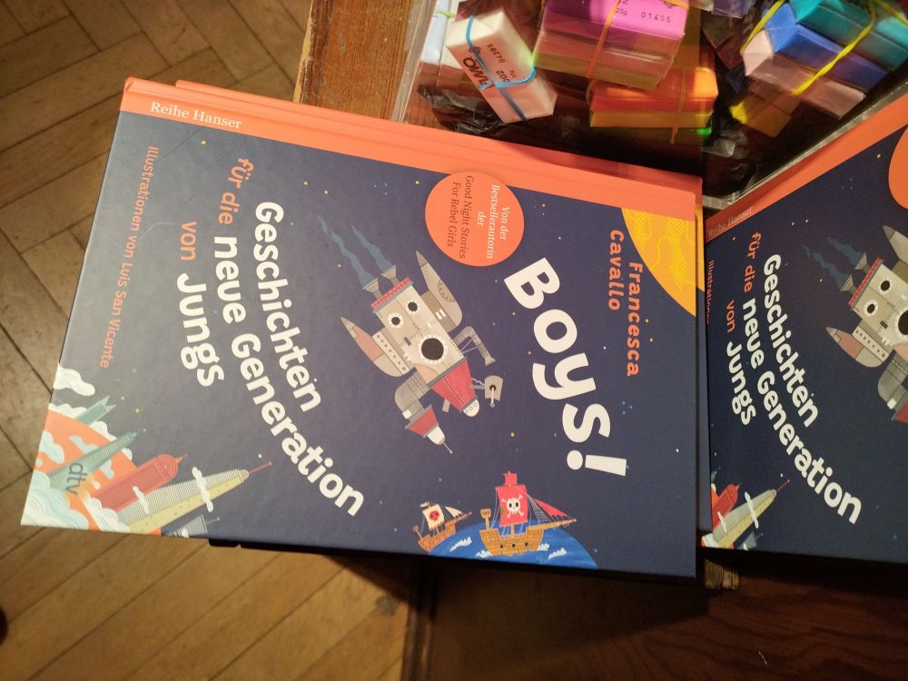 Buch zufällige Museum entdeckt von Francesca cavallo mit dem Namen 
Boys! Geschichten für die neue Generation von Jungs..... Mit einem neuen Bild der Männlichkeit