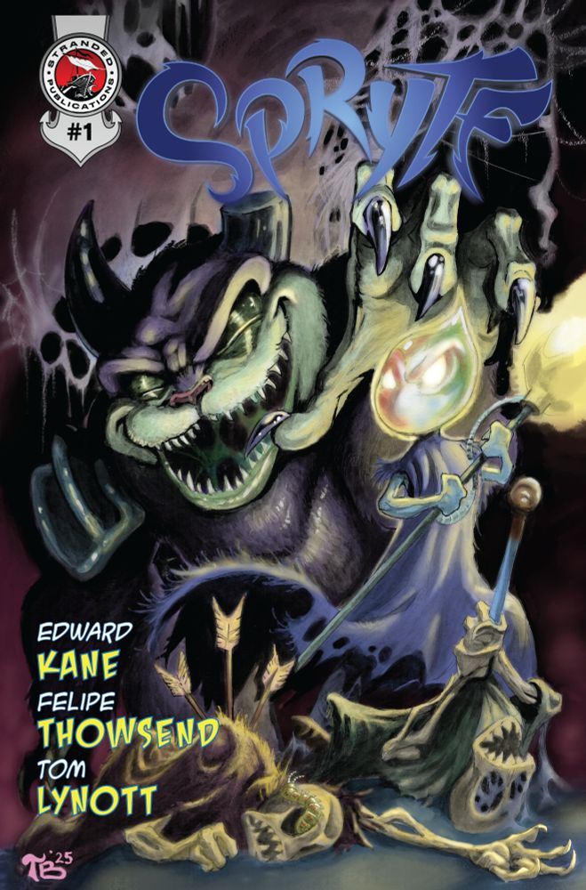 Cover C of Spryte #1 by Trey Baldwin