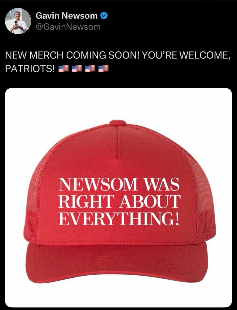 Post by Gavin Newsom