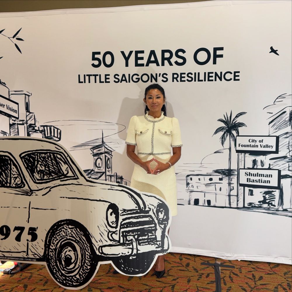 50 years since the fall of Saigon. 50 years since so many of our families left everything behind… to begin again.

For me, it’s personal. I was carried here as a baby in my mother’s arms — her courage, her sacrifice, her hope shaping every step of my life.

Now it is time to honor every voice. To write the next chapter — with pride, with unity, with vision. A NEW WAY FORWARD.