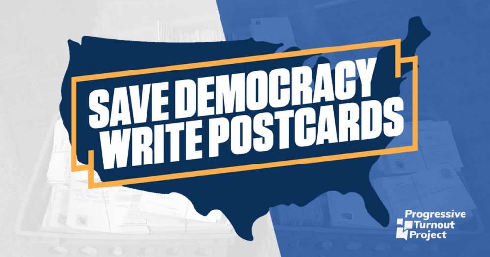 Postcards to Swing States - Progressive Turnout Project