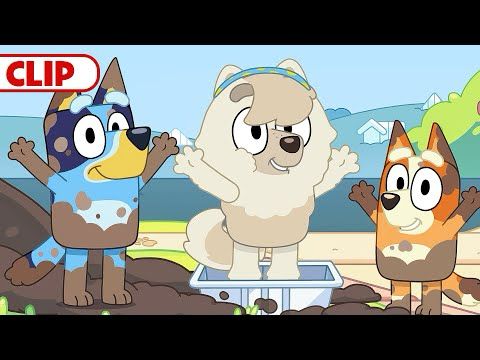 Bluey Season 3 Episode 36 "Dirt" Episode Clip | @disneyjr | @BlueyOfficialChannel​