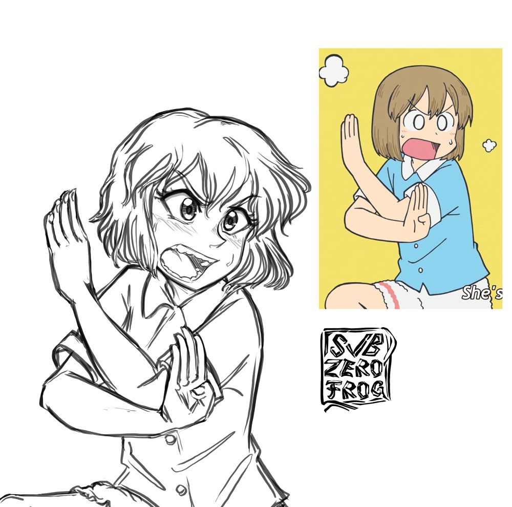 screenshot redraw of Ayumu Niikura from the anime CITY