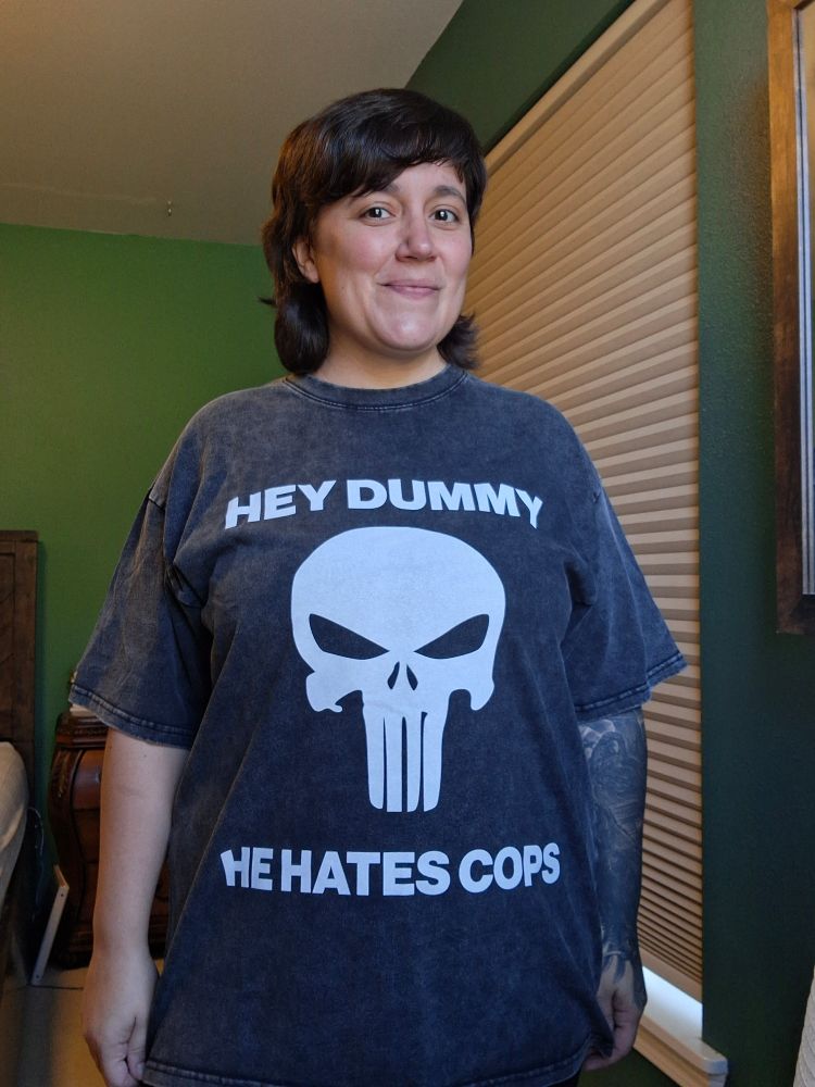 Me in my cola punisher shirt! 