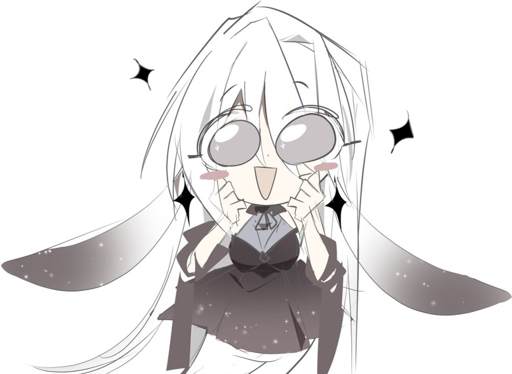 Happy bunnygirl squee