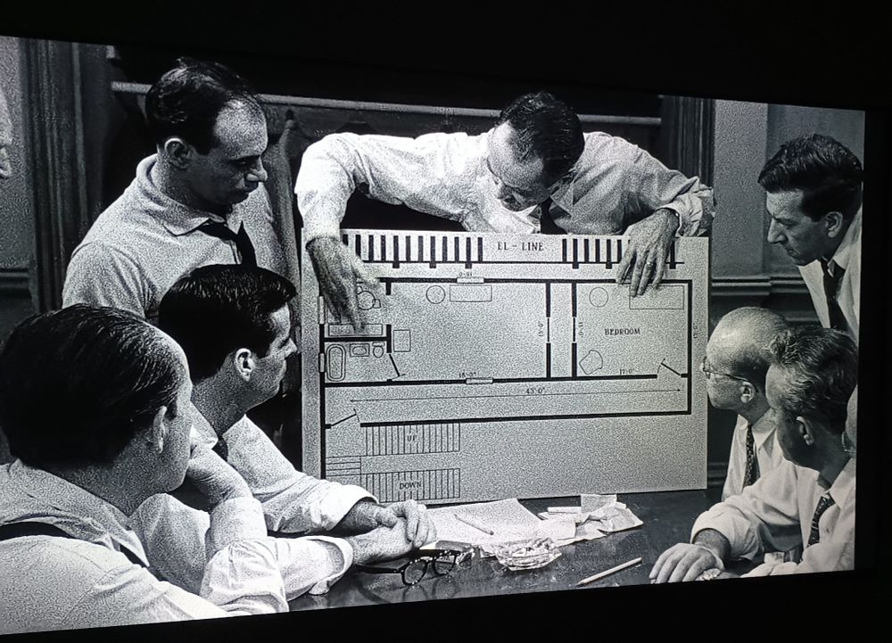 12 Angry Men, but none of them as angry as Bobby when he sees this layout