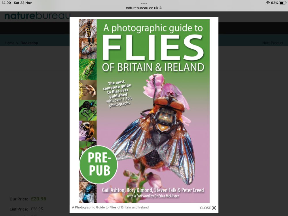 Pre-publication offer: Flies of Britain and Ireland
