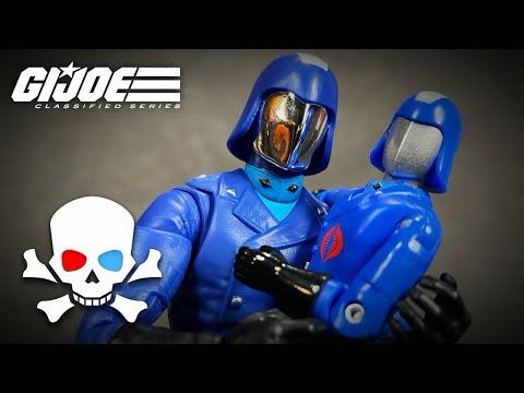 Hyperdellic’s EPIC Figure Review! - Cobra Commander - GI Joe Classified Series & Super7's ReAction+
