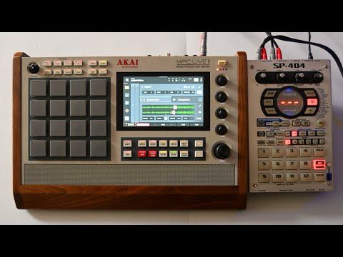 My first beat on the MPC Live II (retro edition) • DFP drum pack  • phdirac