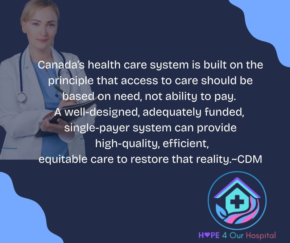 #CDM #hope4ourhospital #bettermedicare