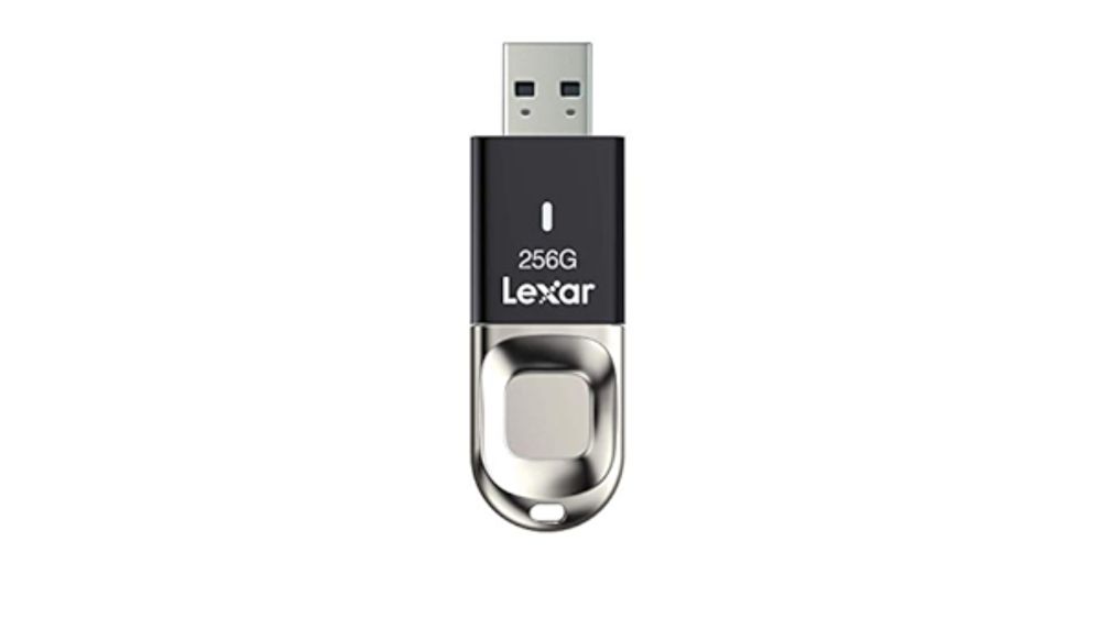 Amazon.com: Lexar 256GB JumpDrive Fingerprint F35 PRO USB 3.2 Gen 1 Flash Drive, Up to 400/350 MB/s Read/Write, Storage Expansion and Backup, 256-bit AES & Fingerprint Encryption, Black (LJDF35P256G-R...