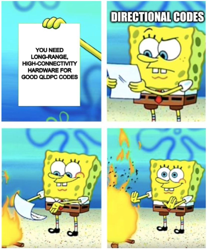 Spongebob destroys the folklore of qLDPC codes needing beyond square-grid hardware