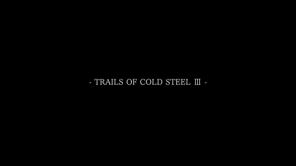 End card for Trails of Cold Steel 3