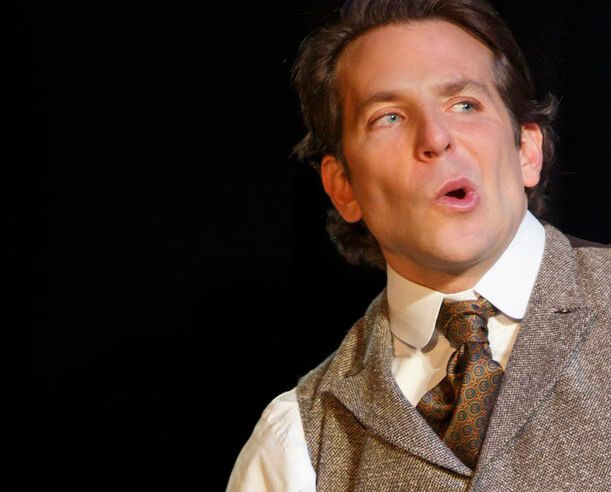Bradley Cooper playing the Elephant Man