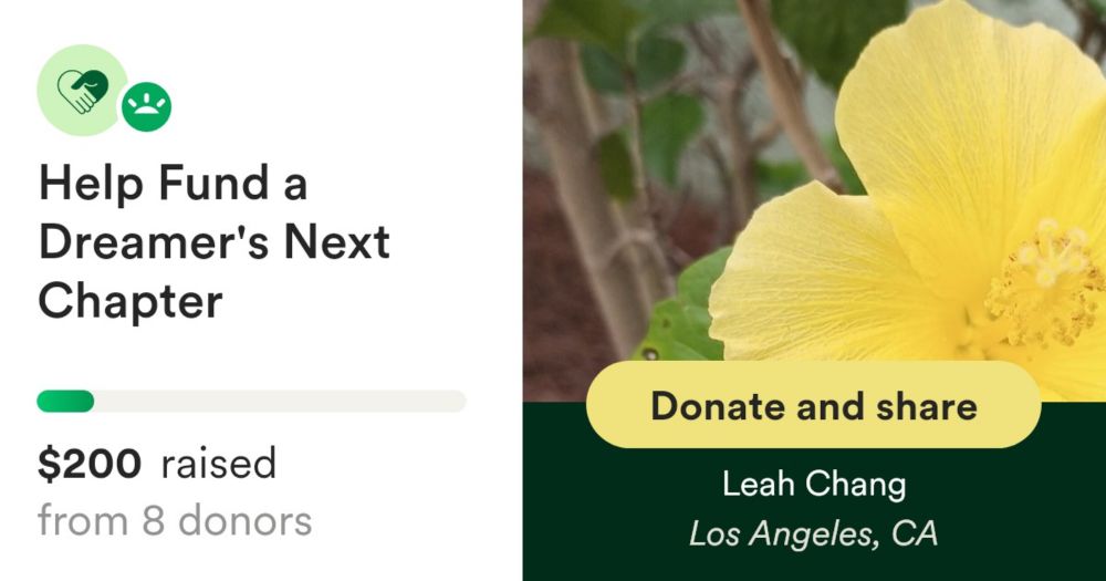 Donate to Help Create a Home for a Dreamer, organized by Leah Chang