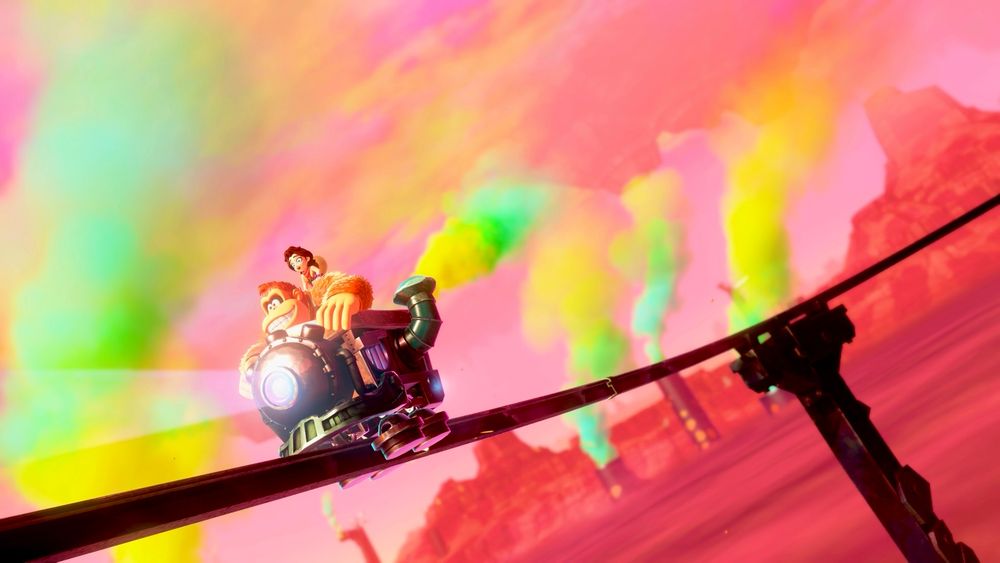 Screenshot from Donley Kong Bananza.