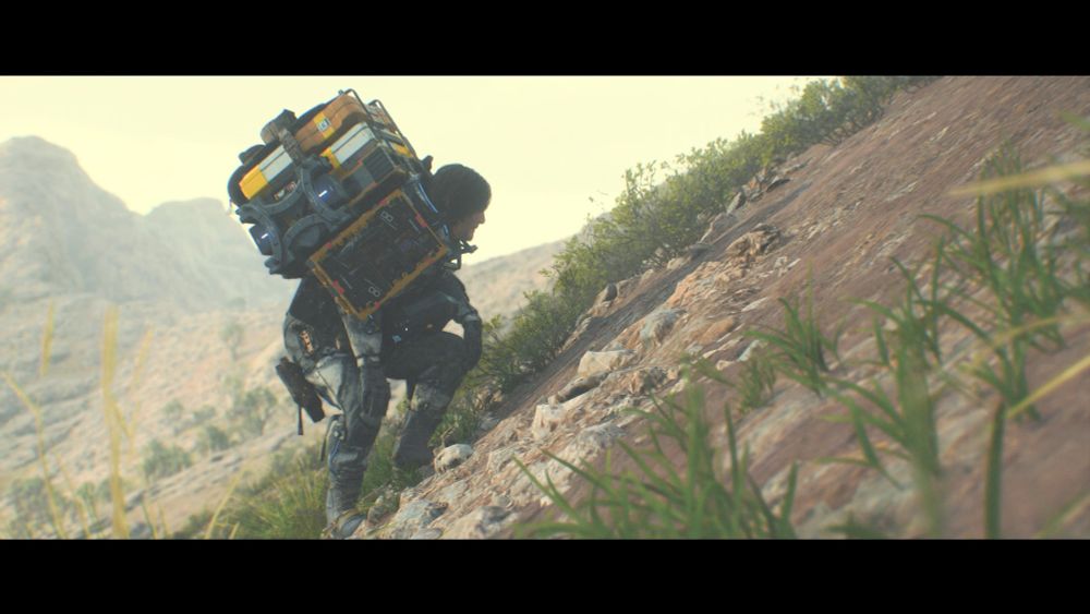 Death Stranding 2 screenshot via photo mode