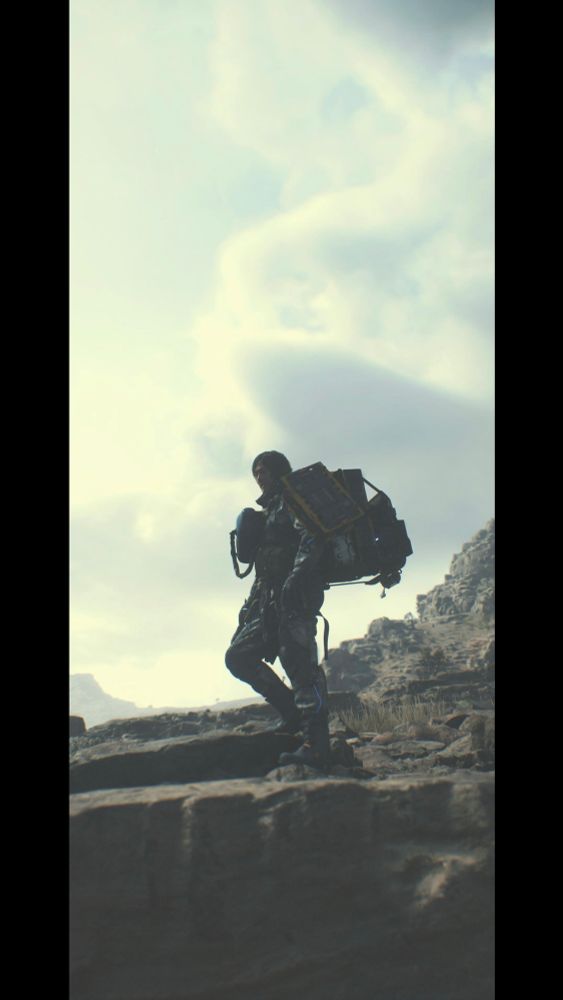 Screenshot taken with the photo mode in Death Stranding 2
