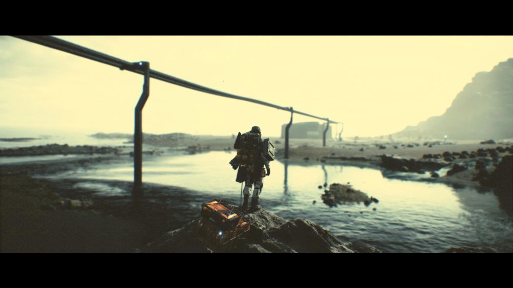 Death Stranding 2 screenshot via photo mode