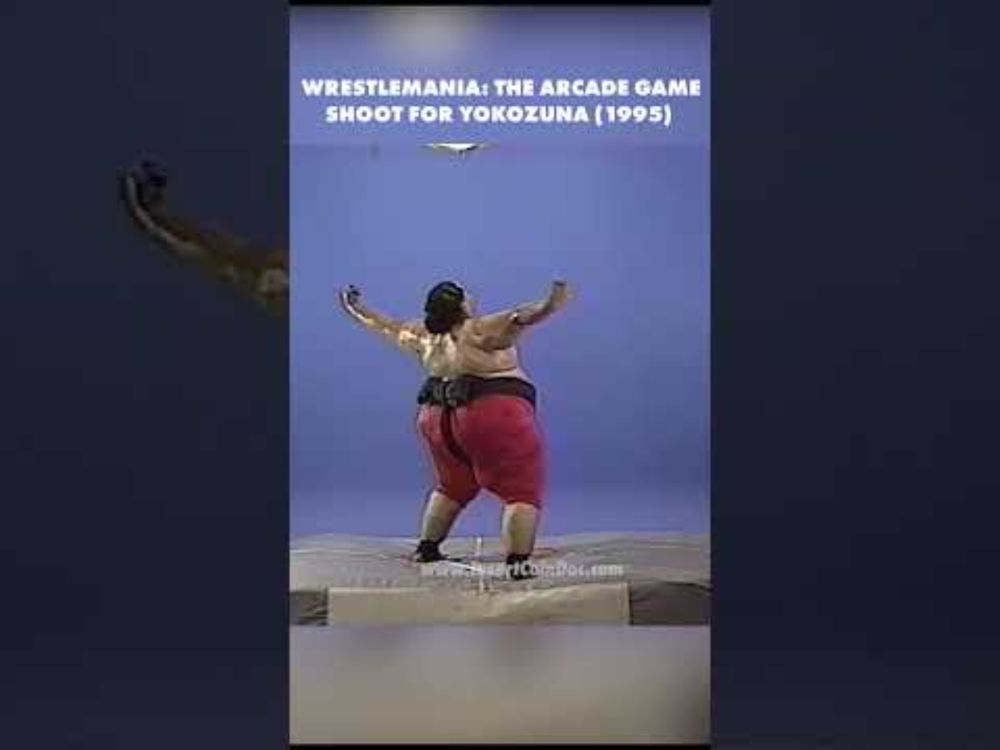 Yokozuna | Wrestlemania The Arcade Game #wwe #wrestlemania #arcade #retrogaming #yokozuna #wwe