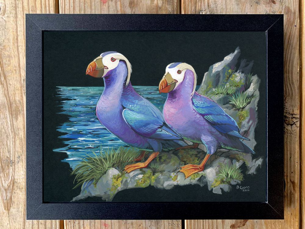 Kenai Fjords Series - Tufted Puffin - Every Day Original