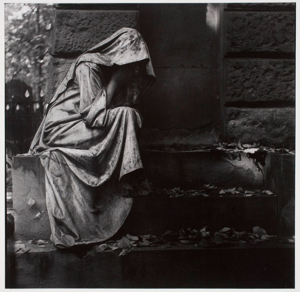 "Pain" by Rimantas Dichavicius, about 1957,
gelatin silver print at the Worcester Art Museum