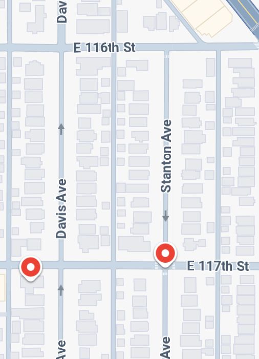 Part of Whiting, Indiana ©OpenStreeMap