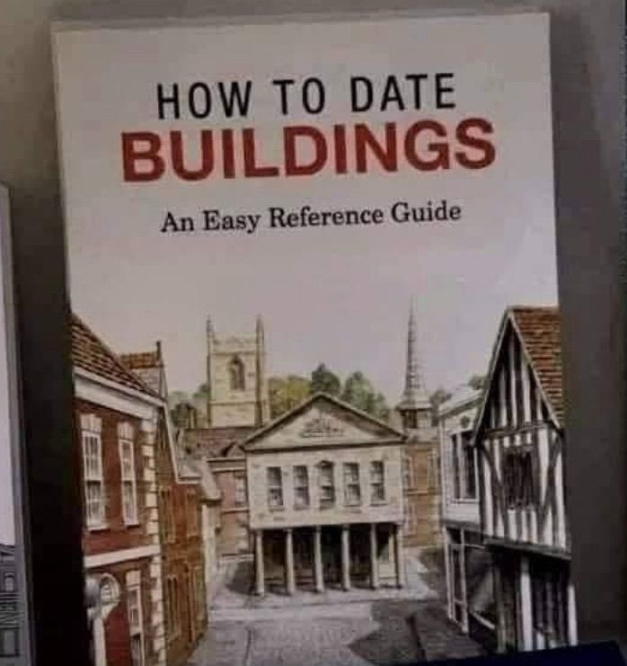 Book entitled: how to date buildings (an easy reference guide)