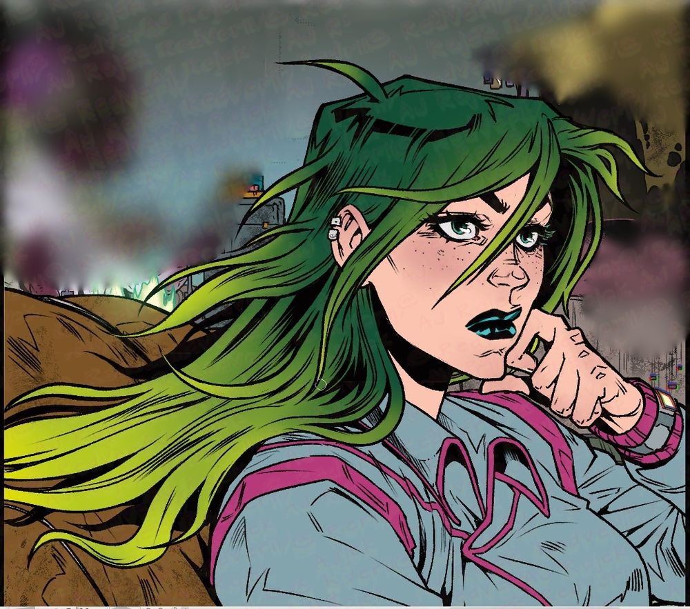 Same panel of Torch but in flat colors.