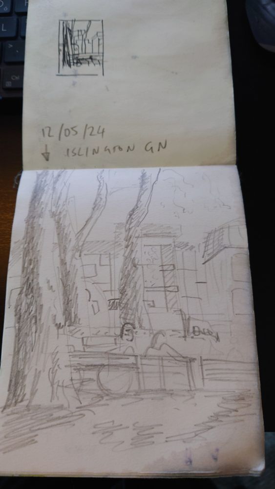 Sketch of Islington Green 