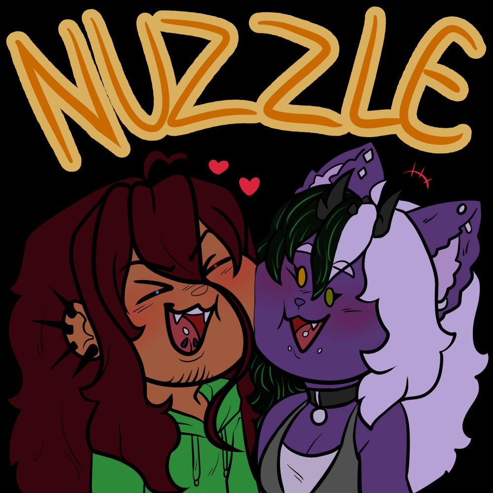 Credence & Ron nuzzling their face against each other! Ron belongs, too, rayrayartz, and the art was also done by rayrayartz.