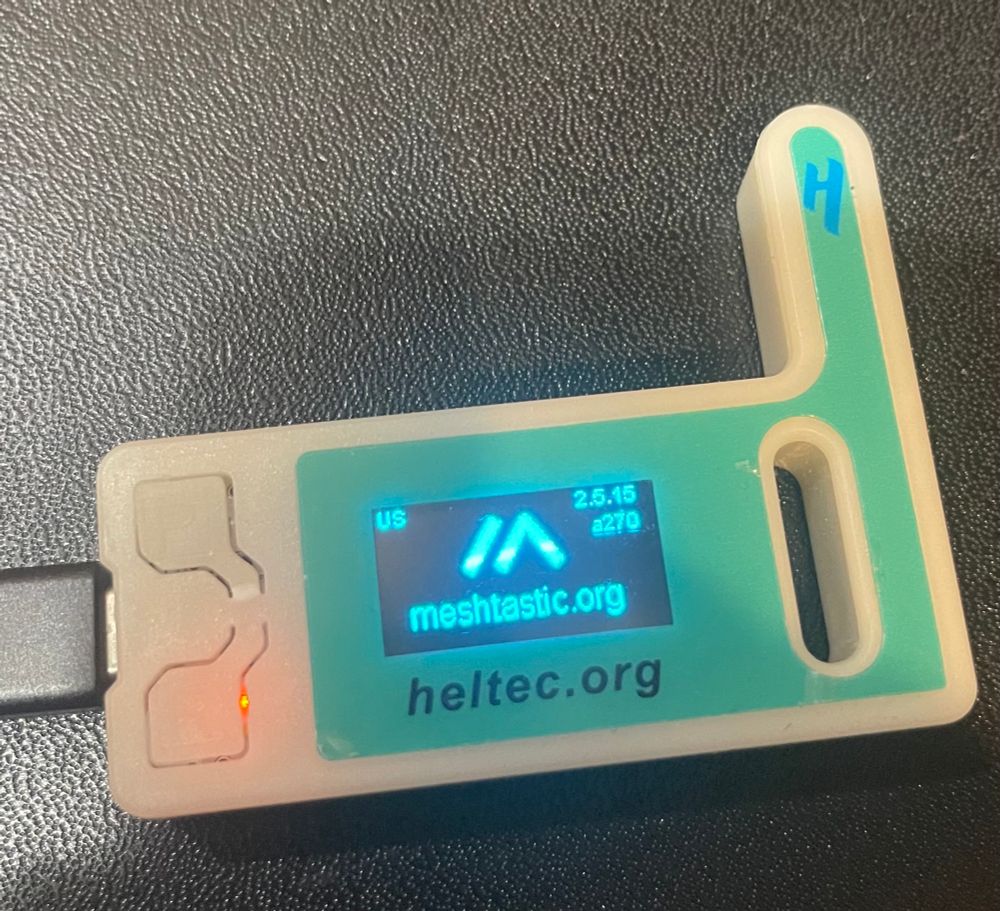 Heltec lora device with meshtastic