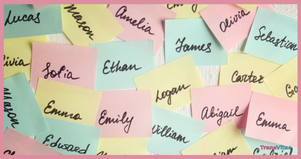 Choosing Your New Name: A Guide for Transgender Individuals