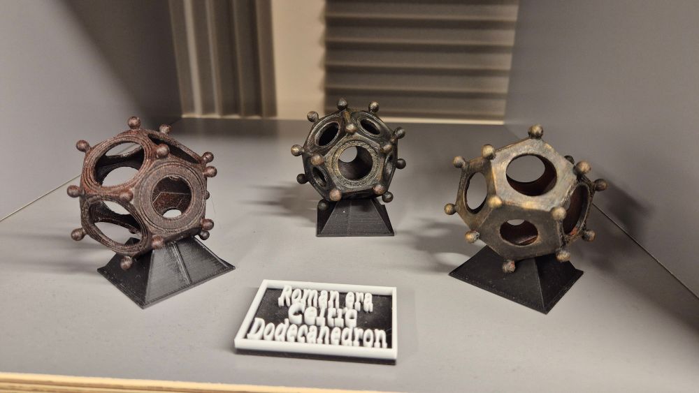 Three Roman Dodecahedron. 