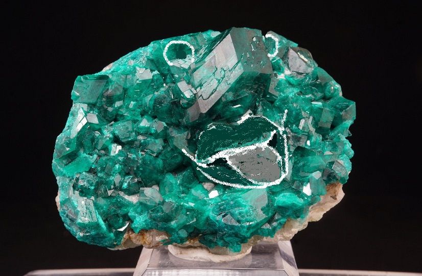 A brain shaped dioptase with as if a nose sticking out, and two eyes, with a mouth drawn in by me likewise for further emphasis, along with the other features even more naturally there. The turquoise emerald colour piece now looks like a mischievous resident of Oz sticking its tongue out, or someone for TikTok Man or #Ozma & co. to save from Mombi or all.

#WizardOfOz #TheWizardOfOz #Brain #Silly