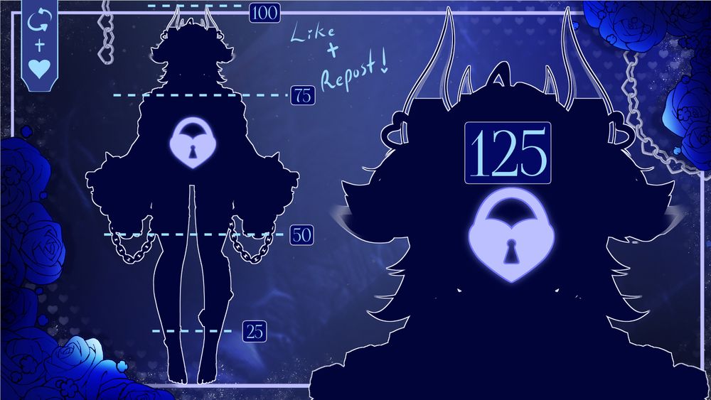 Repost & Like the post to unlock more visuals! Unlocking me before my debut date will mean special art!