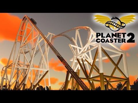 Building Hyperia in Planet Coaster 2 - The UK's Tallest Roller Coaster!**