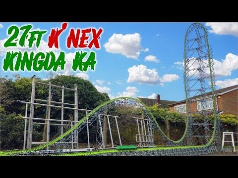 27ft K'nex Kingda Ka Recreation - The World's (EX) Tallest Roller Coaster