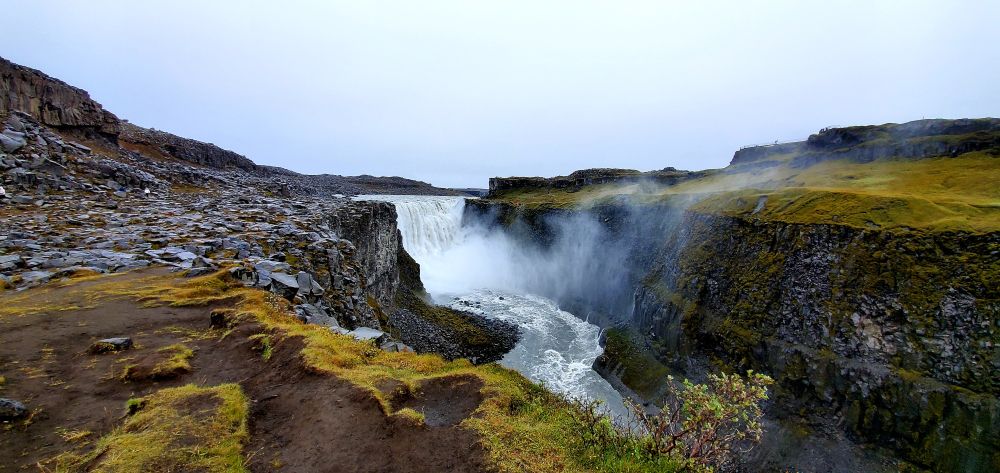 Dettifoss waterfall iceland 2019