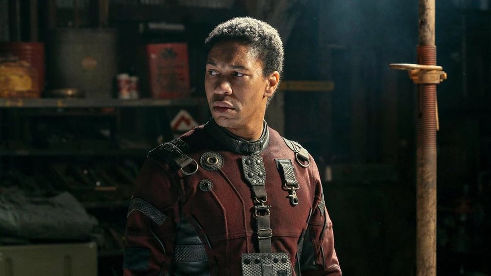 Maximus from Fallout looking FINE AS HELL 
