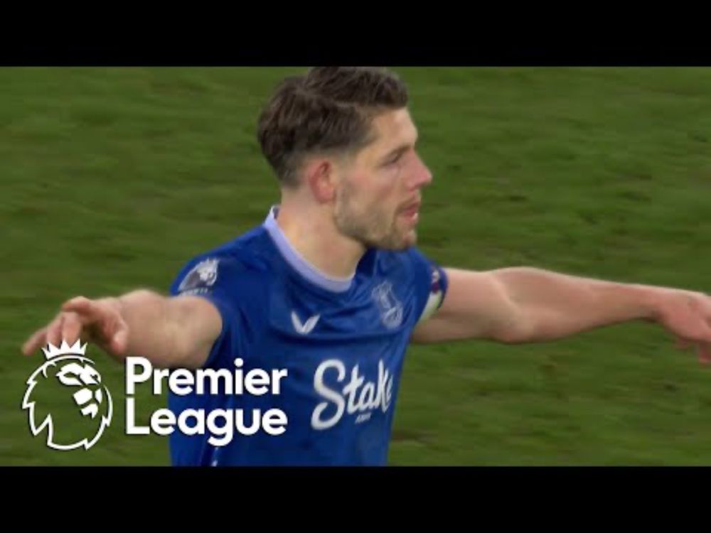 MUST SEE: Goodison Park ERUPTS with Tarkowski's equalizer v. Liverpool | Premier League | NBC Sports