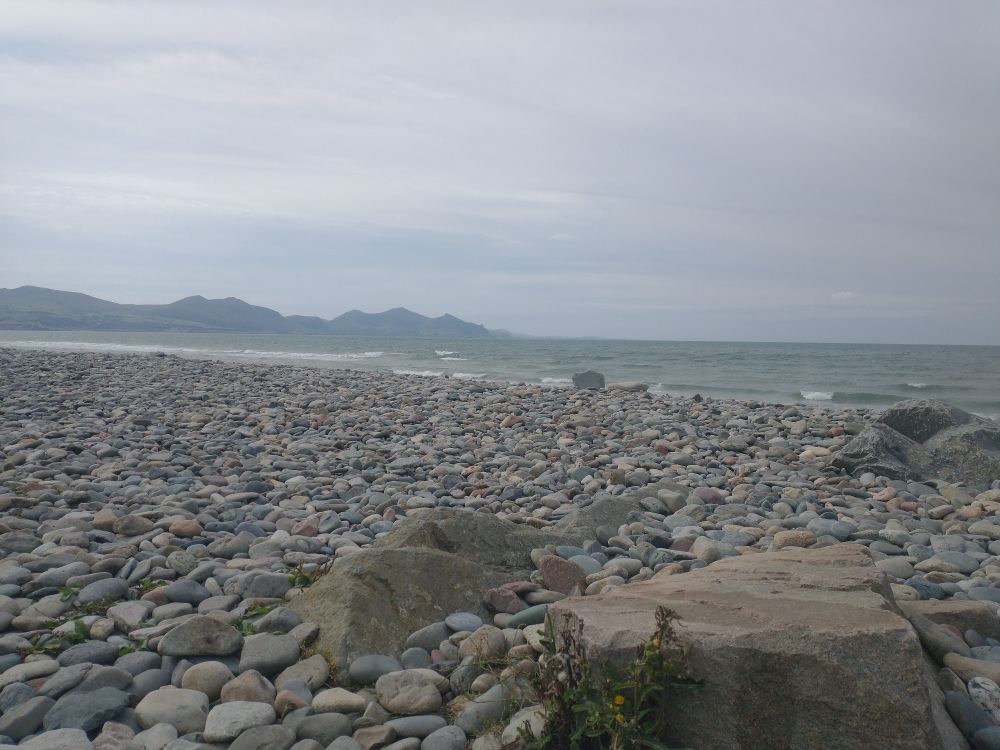 Dinas Dinlle, looking towards the Llyn Peninsula 