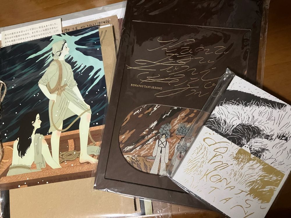 谷小夏さんの画集3点