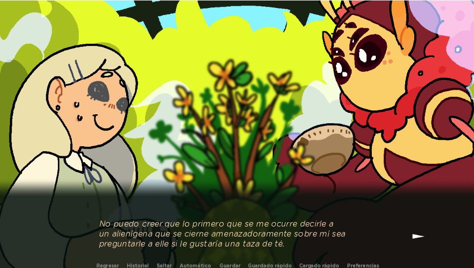 serre screenshot, but IN SPANISH