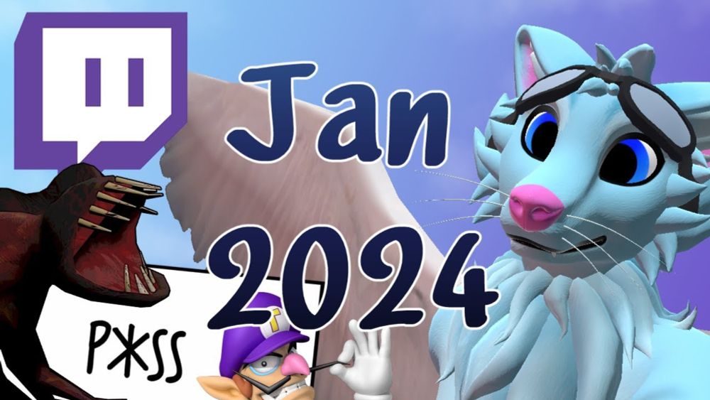 January 2024 Twitch Highlights- BlueSkyWolf09