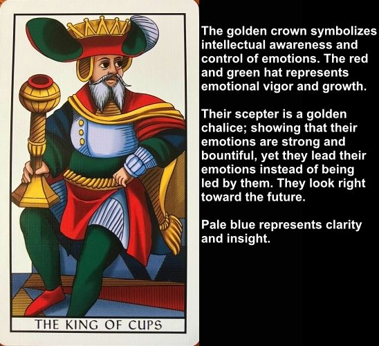 tarot King of Cups.