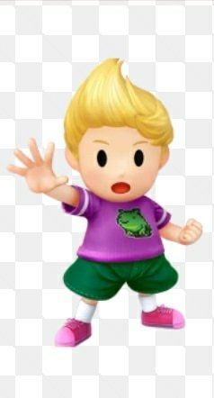 Lucas in his purple Drago shirt.